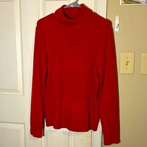 Red Craft and Barrow Turtleneck